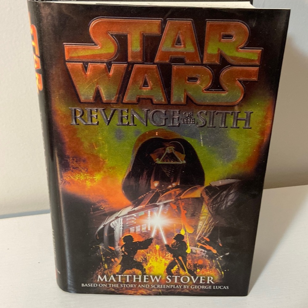 Star Wars “Revenge of the Sith” chapter book by Matthew Stover